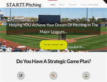 Tablet Screenshot of pitchinghabits.com